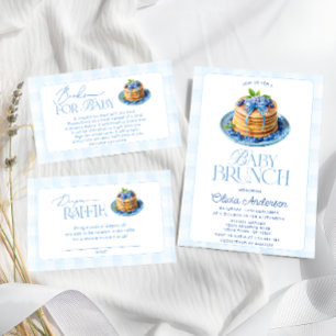 Blueberry Pancake Baby Brunch Books For Baby Enclosure Card