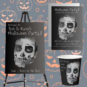 Voodoo Smile Halloween Party Invitation