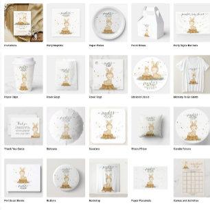 Bunny Rabbit wildlife forest baby Classic Round Sticker