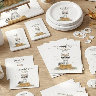Racoon New Mummy Books for Baby Enclosure Card