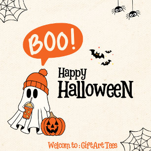 Customizable Cute Halloween Raccoon  Key Ring