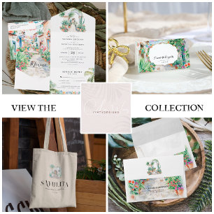 Mexico   Destination Wedding Itinerary Map