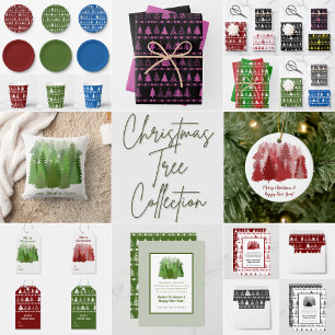 Christmas Wrapping Paper Set of 3 Designs