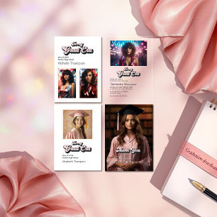 Trendy In My Grad Era Graduation Thank You Card