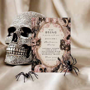 Whimsical Pastel Halloween Celebration Invitation