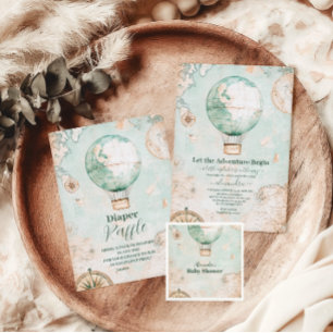 Adventure Awaits Gender Neutral Books for Baby Enclosure Card