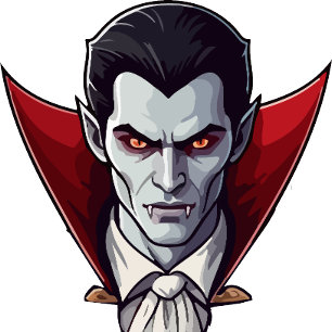Dracula Vampire Halloween Tee 🎃👻