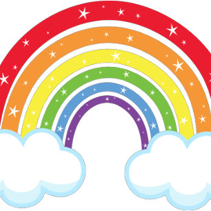 Rainbow Birthday Invitation