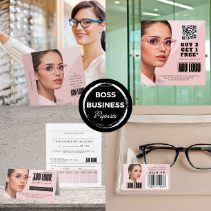 Optometrist Ophthalmologist Eyewear Business Appointment Card