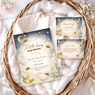 Celestial Honey Bee Baby Shower Napkin