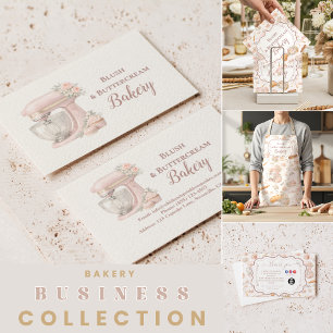 Elegant Blush Patisserie Bakery Business Window Cling