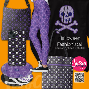 Designer Variety Halloween! Vuitton & Gucci Wrapping Paper Sheet
