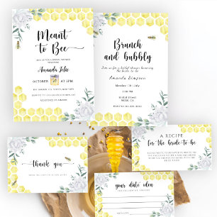 Bee floral Who knows the bride best game