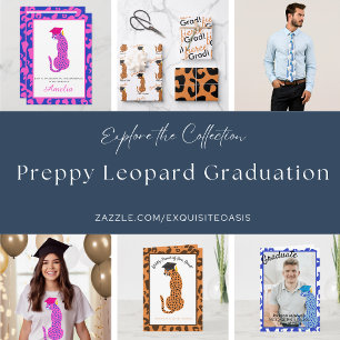Roaring with Pride! Graduation Pink Invitation