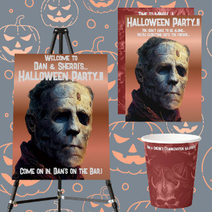 Frankenstein Halloween Party Napkin