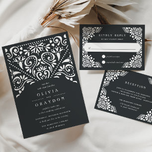 Beaux Arts Reception Card   Chracoal
