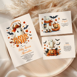 A Little Boo is Almost Due Hallowee Books for Baby Enclosure Card