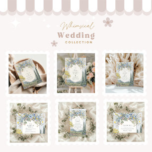 Wildflower Lemon Mediterranean Vineyard Wedding Save The Date