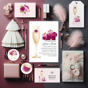 Pink and Blush Beauty Salon Business Card