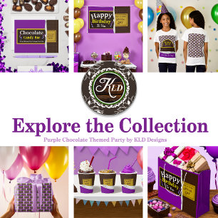 Chocolate Candy Bar Gift Wrapping Paper