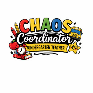 Personalized Chaos  Coordinator Teacher  Classic Round Sticker
