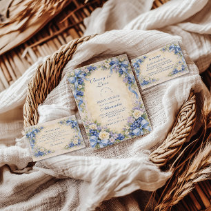 Berry in Love Blueberry Bridal Shower Thank You Card