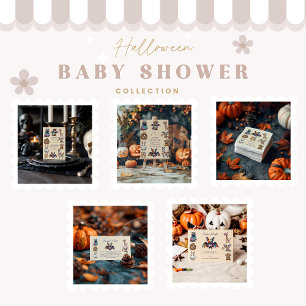 Whimsical Animal Halloween Books for Baby Enclosure Card