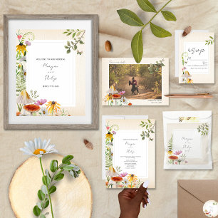 Woodland Elegant Forest Wedding Invitation