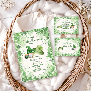 Lucky Little Shamrock Baby Shower Napkin
