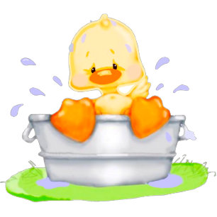 Duck in a Tub Any Child Baby Shower Invitation