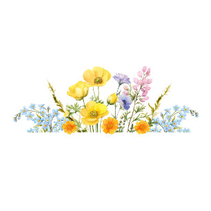 Mama to Bee boho Wildflowers Baby Shower Favour Box