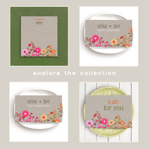 Boho Country Floral Kraft