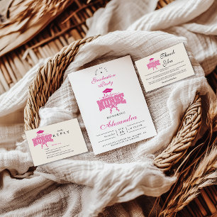 Pediatric Nurse Graduation Party Thank You Card