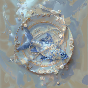 Fish - Envelope for Card size 12.7 x 17.8 cm