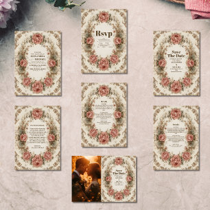 Victorian Royal Elegance Wedding Enclosure Card