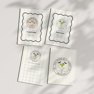 Till Death Do Us Party Gothic Bachelorette Weekend Invitation