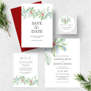 Unique Custom Christmas Date Cards