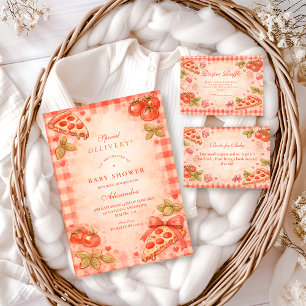 Freshly Delivered Diapper Raffle Enclosure Card