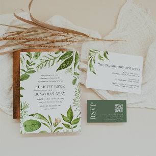 Wild Meadow Wedding After Party Enclosure Card