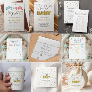 Advice for mummy gender neutral baby shower card