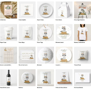 Raccoon Woodland Animals Baby Shower backdrop Tapestry