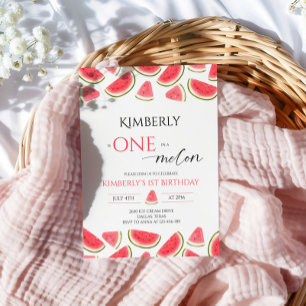 Watermelon Birthday, One in a Melon Birthday Party Paper Cups