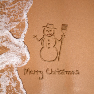 Christmas in Summer Holiday Card