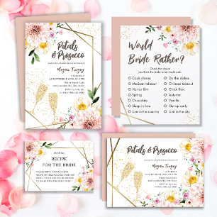 Would Bride Rather   Pink Bridal Shower Game