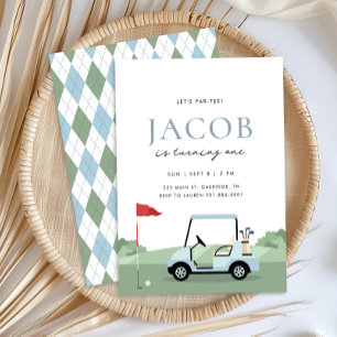 Golf Birthday Par-tee Invitation