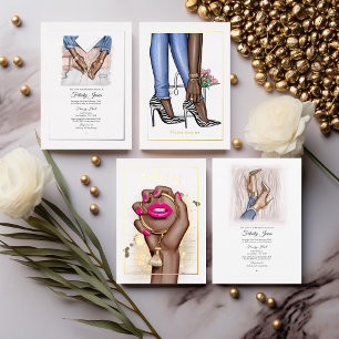 Glam Chic Fashion Bridal Shower