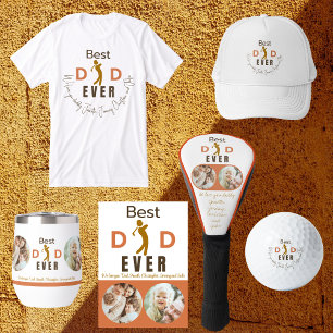 Best Dad Ever Photo Cute Unique Trendy Fathers Day Card