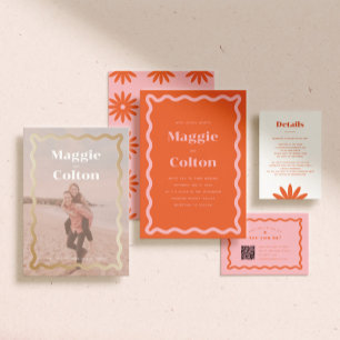Daisy Wedding Invitation