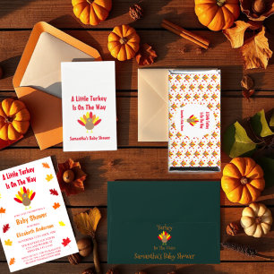 Turkey In The Oven Baby Shower Envelope