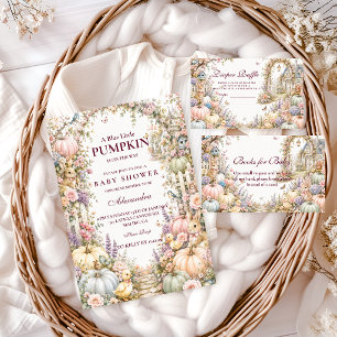 Enchanted Pastel Pumpkin Baby Shower Napkin